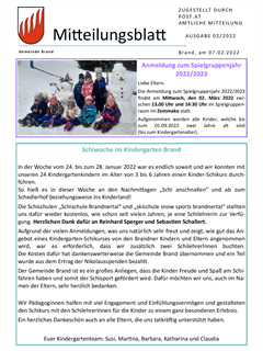Mitteilungsblatt 02/2022